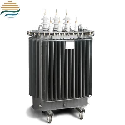 Transformateur de distribution abaisseur et élévateur triphasé